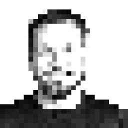 Pixel portrait of Markus